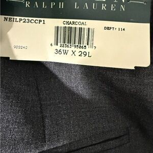 Ralph Lauren Charcoal trousers